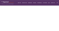 Desktop Screenshot of getorganisedandbeyond.com